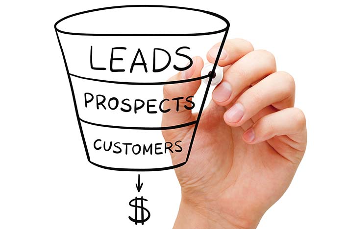 turning leads and prospects into customers
