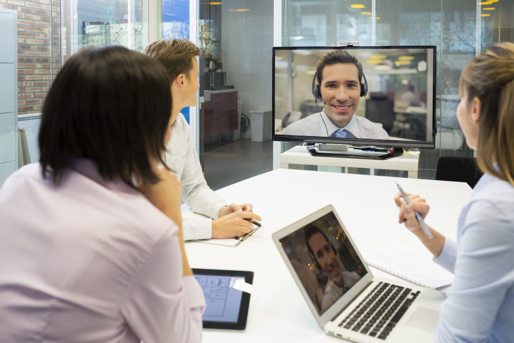 SKC Communications video conference
